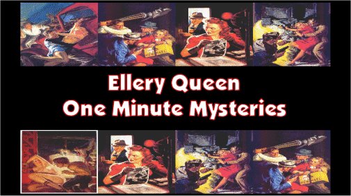 Ellery Queen One Minute Mysteries